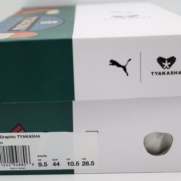 Puma x Tyakasha Clyde Leather Pizza Chef Design Sneakers Mens Size 10.5 NWT - Picture 14 of 16